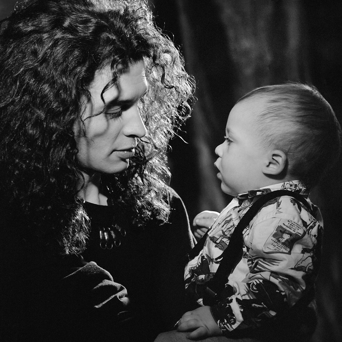 Vince Buffa and Baby
